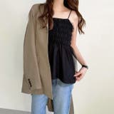 【YOUING.】チュールドッキングサマーニットキャミソール | GeeRA | 詳細画像3