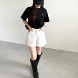 【YOUING.】アナグラムロゴ刺しゅうTシャツ | GeeRA | 詳細画像10