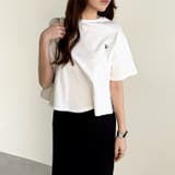 【YOUING.】アナグラムロゴ刺しゅうTシャツ | GeeRA | 詳細画像12