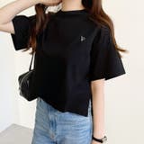 【YOUING.】アナグラムロゴ刺しゅうTシャツ | GeeRA | 詳細画像2