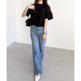 【YOUING.】アナグラムロゴ刺しゅうTシャツ | GeeRA | 詳細画像4