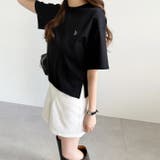 【YOUING.】アナグラムロゴ刺しゅうTシャツ | GeeRA | 詳細画像8