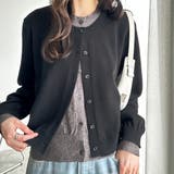 フェイクレイヤードクルーネックカーデ | GeeRA | 詳細画像12 