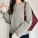 バイカラーニットカーディガン | GeeRA | 詳細画像28 