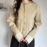 バイカラーニットカーディガン | GeeRA | 詳細画像43 