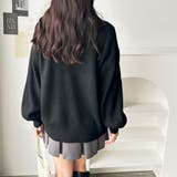 スキッパーポロ衿ニットトップス | GeeRA | 詳細画像6 