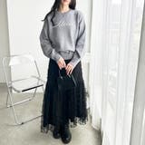 チェーン刺しゅうニットプルオーバー | GeeRA | 詳細画像6 