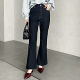 センターシームフレアデニムパンツ | GeeRA | 詳細画像27 