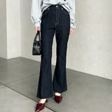 センターシームフレアデニムパンツ | GeeRA | 詳細画像28 