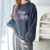 チャコール×ロゴ | アソートデザイン裏起毛スウェット | GeeRA