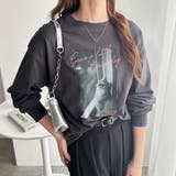 チャコール×ネコ | アソートデザインフォトプリントロンT | GeeRA