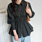 シャーリングビスチェデザインシャツ | GeeRA | 詳細画像29 