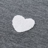 ハート刺しゅうボリューム袖ニット | GeeRA | 詳細画像15 