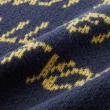 配色ロゴジャガードニット | GeeRA | 詳細画像30 