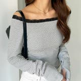 ブラック | 【nelliy.】オフショルカットソー | GeeRA