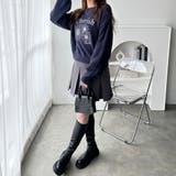 【FIRST MOOD】フラワー刺しゅうシャギーニット | GeeRA | 詳細画像5 