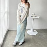 【FIRST MOOD】フラワー刺しゅうシャギーニット | GeeRA | 詳細画像9 