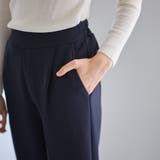 【２点セット】ペプラムジャケットテーパードパンツセットアップスーツ | GeeRA | 詳細画像24 