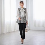 【２点セット】ニットツイードジレベストセットアップスーツ | GeeRA | 詳細画像6 