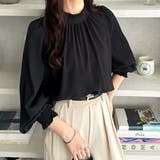 フリル衿バルーンスリーブブラウス | GeeRA | 詳細画像7 