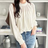 フリル衿バルーンスリーブブラウス | GeeRA | 詳細画像32 