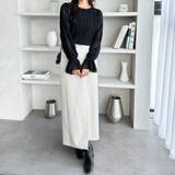 シアーシャーリングキャンディー袖ブラウス | GeeRA | 詳細画像3 