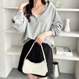 ハーフジップワッフルパーカー | GeeRA | 詳細画像17 