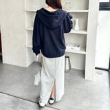 ハーフジップワッフルパーカー | GeeRA | 詳細画像5 