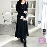 【Ｕ．Ｓ． ＰＯＬＯ ＡＳＳＮ．】レイヤード風ヘンリーネックワンピース | GeeRA | 詳細画像1 