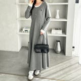 【Ｕ．Ｓ． ＰＯＬＯ ＡＳＳＮ．】レイヤード風ヘンリーネックワンピース | GeeRA | 詳細画像7 