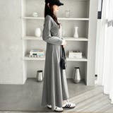 【Ｕ．Ｓ． ＰＯＬＯ ＡＳＳＮ．】レイヤード風ヘンリーネックワンピース | GeeRA | 詳細画像9 