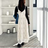 前後２ＷＡＹパネルレースキャミワンピース | GeeRA | 詳細画像11 