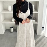 前後２ＷＡＹパネルレースキャミワンピース | GeeRA | 詳細画像15 