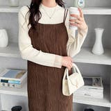 ウェーブジャガードキャミワンピース | GeeRA | 詳細画像16 