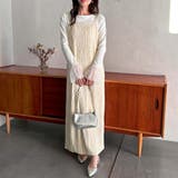 ウェーブジャガードキャミワンピース | GeeRA | 詳細画像9 