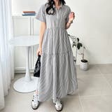 サッカーティアードハーフジップワンピース | GeeRA | 詳細画像10