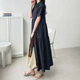 サッカーティアードハーフジップワンピース | GeeRA | 詳細画像15