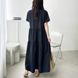 サッカーティアードハーフジップワンピース | GeeRA | 詳細画像16