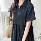 サッカーティアードハーフジップワンピース | GeeRA | 詳細画像18