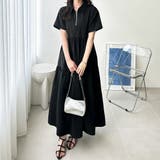 サッカーティアードハーフジップワンピース | GeeRA | 詳細画像3