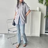 【Ｕ．Ｓ． ＰＯＬＯ ＡＳＳＮ．】ポコポコ素材フレンチスリーブシャツ | GeeRA | 詳細画像33 