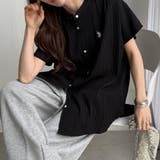 【Ｕ．Ｓ． ＰＯＬＯ ＡＳＳＮ．】ポコポコ素材フレンチスリーブシャツ | GeeRA | 詳細画像12 