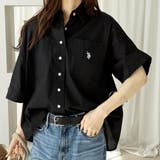 【Ｕ．Ｓ． ＰＯＬＯ ＡＳＳＮ．】オーバーサイズ半袖シャツ | GeeRA | 詳細画像11 