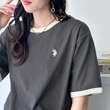 【Ｕ． Ｓ． ＰＯＬＯ ＡＳＳＮ．】接触冷感リンガーＴシャツ | GeeRA | 詳細画像6 