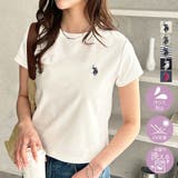 【Ｕ．Ｓ． ＰＯＬＯ ＡＳＳＮ．】汗染み防止ミニＴシャツ | GeeRA | 詳細画像1 