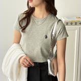 【Ｕ．Ｓ． ＰＯＬＯ ＡＳＳＮ．】汗染み防止ミニＴシャツ | GeeRA | 詳細画像21 