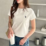 オフホワイト | 【Ｕ．Ｓ． ＰＯＬＯ ＡＳＳＮ．】汗染み防止ミニＴシャツ | GeeRA