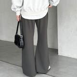 美脚見えカーブフレアパンツ | GeeRA | 詳細画像9 