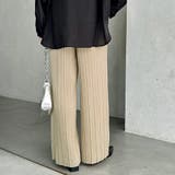 セルフカットセミワイドプリーツパンツ | GeeRA | 詳細画像10 