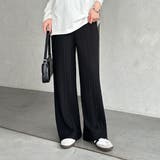 セルフカットセミワイドプリーツパンツ | GeeRA | 詳細画像7 